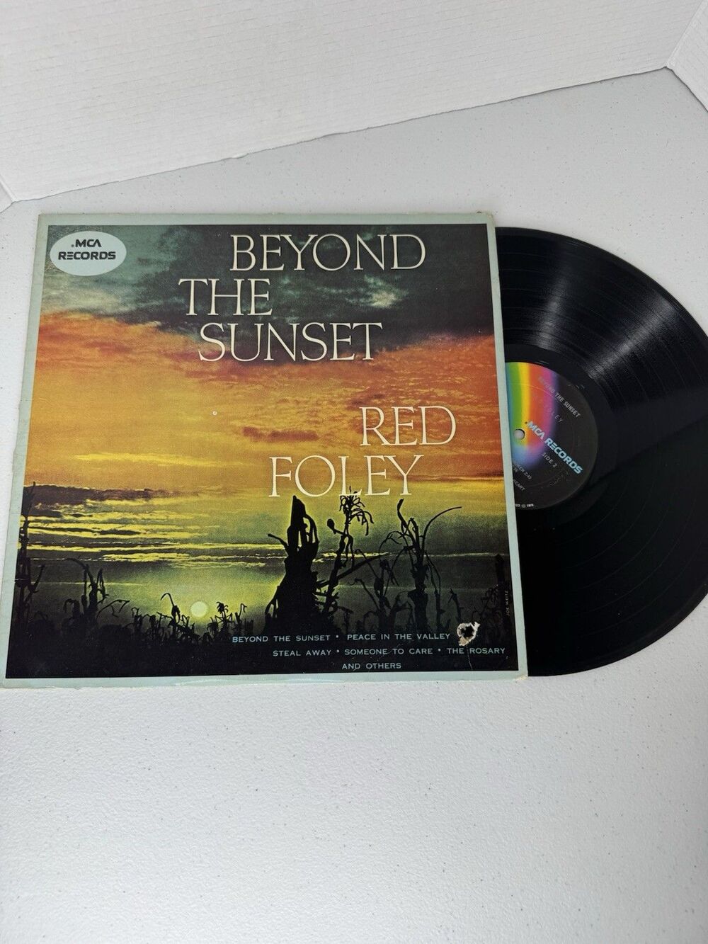 Red Foley Beyond The Sunset LP Anita Kerr Singers Jordanaires Sunshine Boys